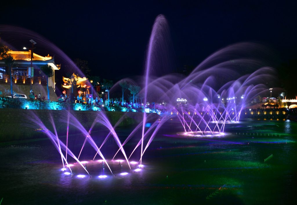 
Musical Fountain, Water Feature and Light Show