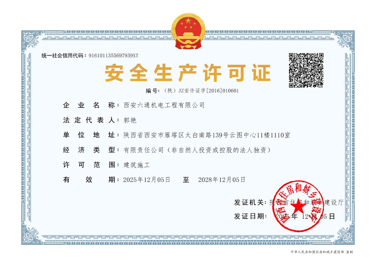 Safety Production License