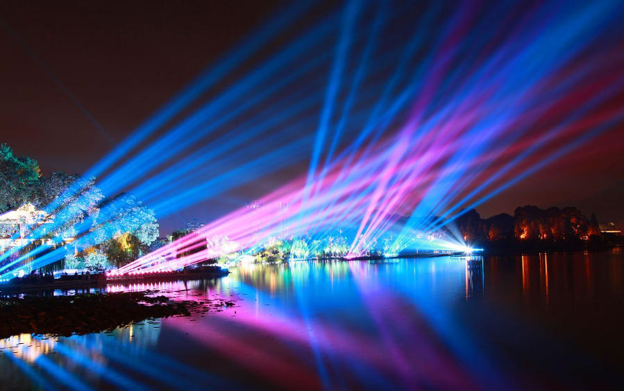 Design of Musical Fountain Water Feature and Light Show